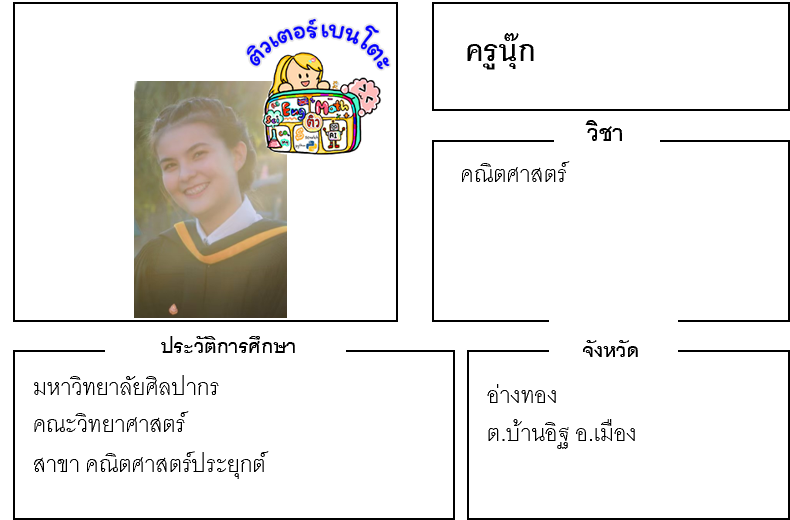 ติวเตอร์เบนโตะ-นุ๊ก