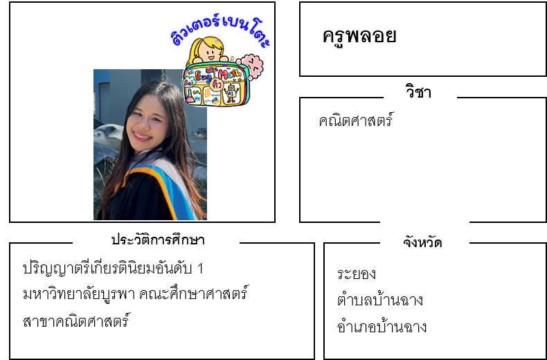 ติวเตอร์เบนโตะ-พลอย