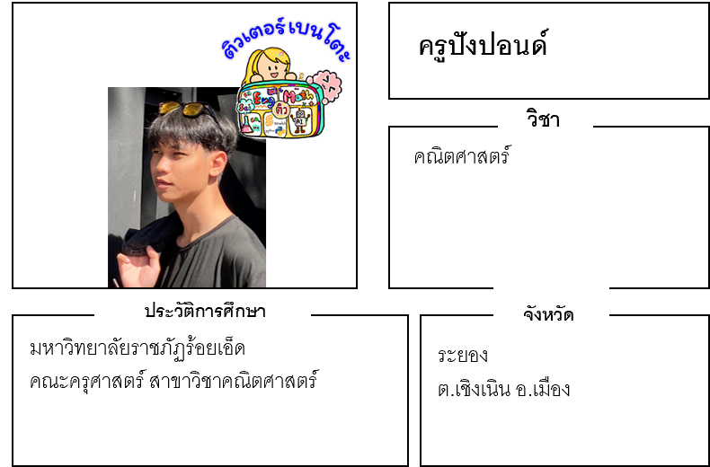 ติวเตอร์เบนโตะ-ปังปอนด์