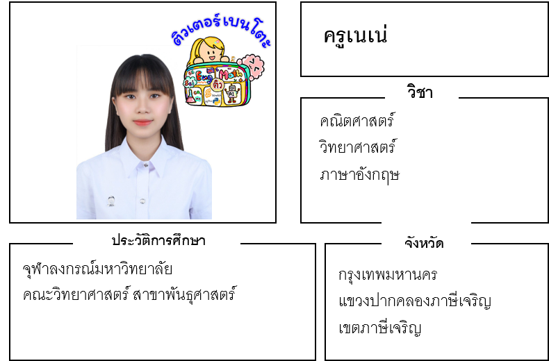 ติวเตอร์เบนโตะ-เนเน่