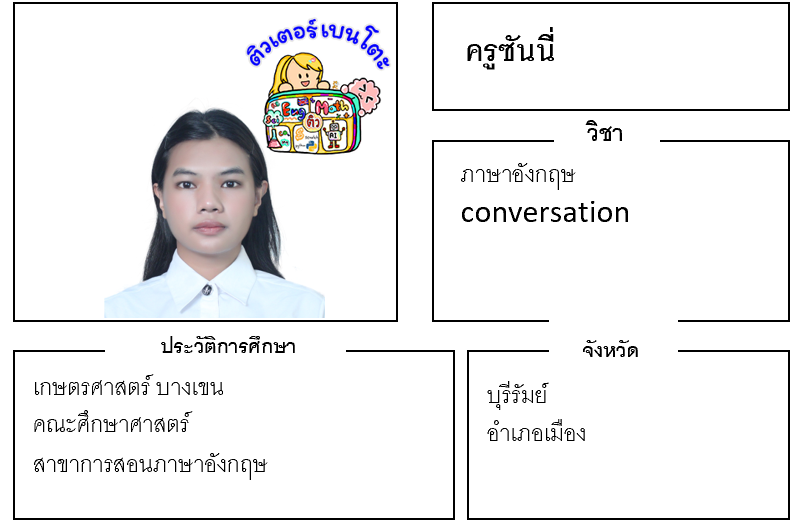 ติวเตอร์เบนโตะ-ซันนี่ ติวเตอร์เบนโตะ-ซันนี่