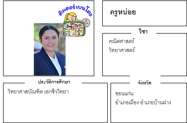 ติวเตอร์เบนโตะ-หน่อย