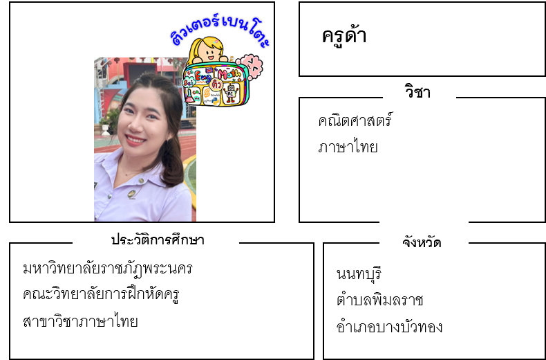 ติวเตอร์เบนโตะ-ด้า