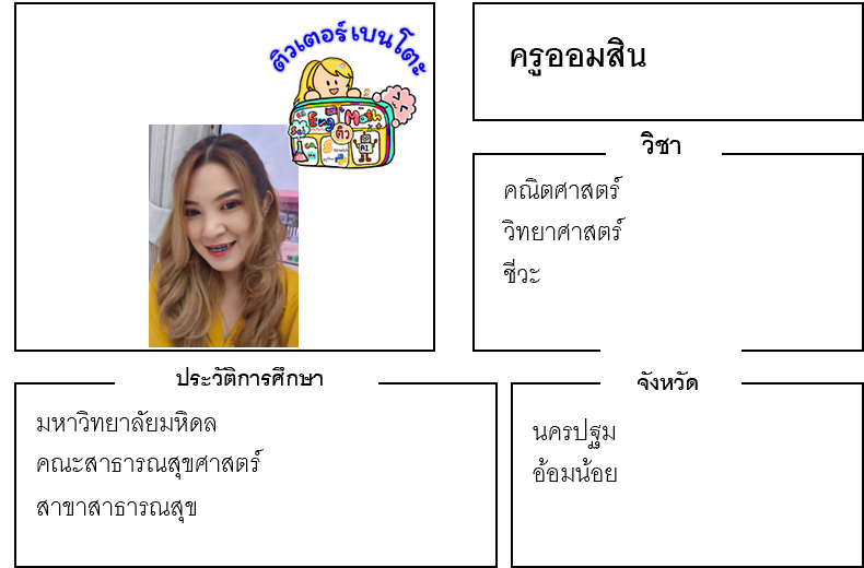 ติวเตอร์เบนโตะ-ออมสิน