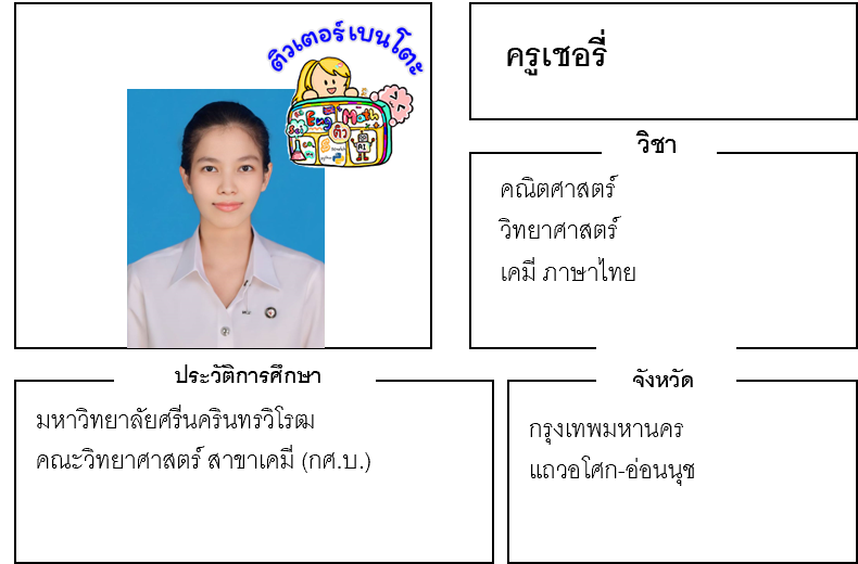 ติวเตอร์เบนโตะ-เชอรี่