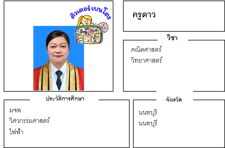 ติวเตอร์เบนโตะ-ดาว