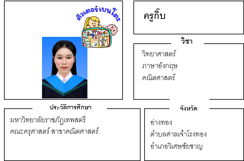 ติวเตอร์เบนโตะ-กิ๊บ