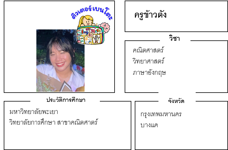 ติวเตอร์เบนโตะ-ข้าวตัง