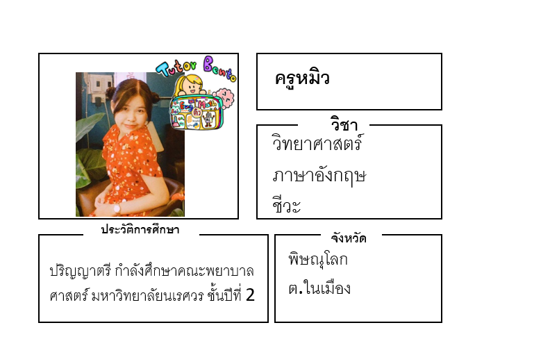ติวเตอร์เบนโตะ-หมิว ติวเตอร์เบนโตะ-หมิว