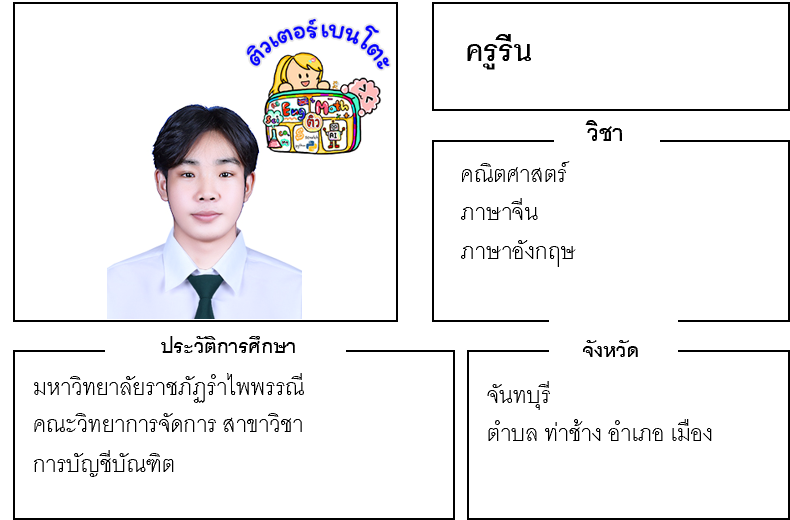 ติวเตอร์เบนโตะ-รีน