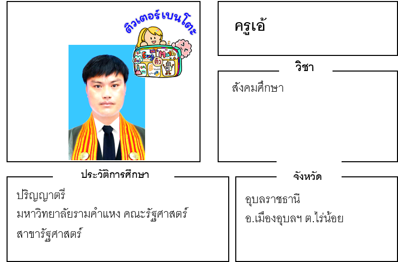 ติวเตอร์เบนโตะ-เอ้ ติวเตอร์เบนโตะ-เอ้