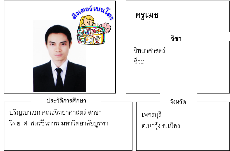 ติวเตอร์เบนโตะ-เมธ ติวเตอร์เบนโตะ-เมธ