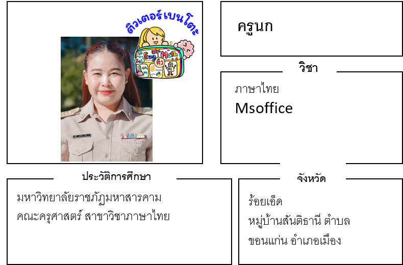 ติวเตอร์เบนโตะ-นก ติวเตอร์เบนโตะ-นก