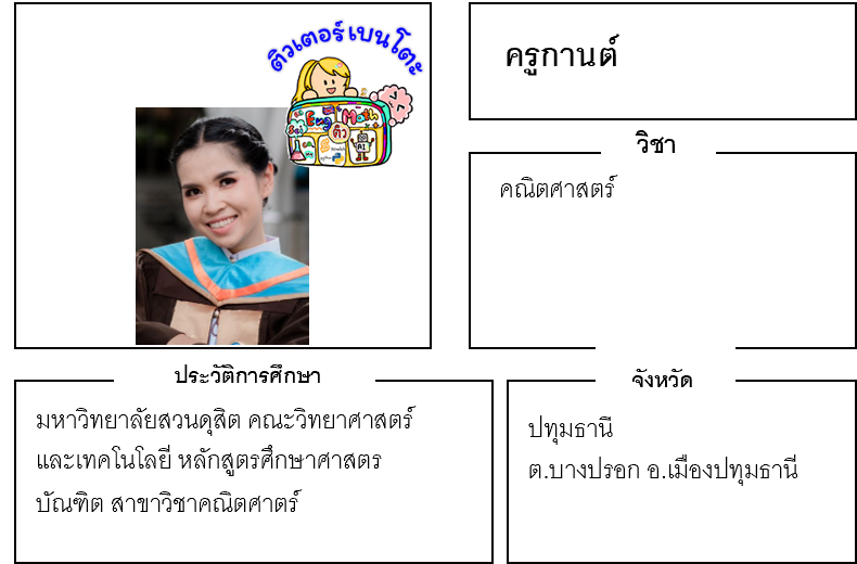 ติวเตอร์เบนโตะ-กานต์