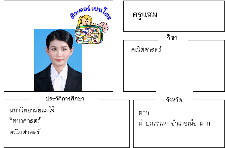 ติวเตอร์เบนโตะ-แฮม