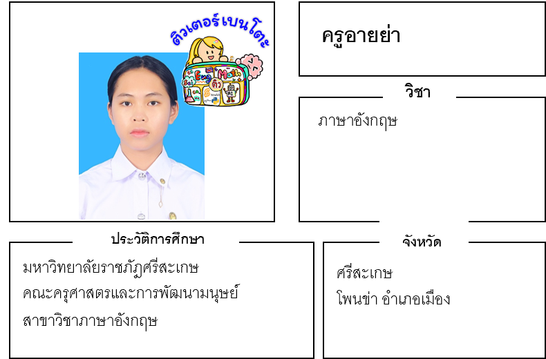 ติวเตอร์เบนโตะ-อายย่า