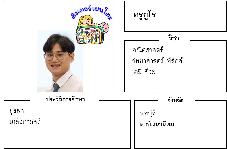 เรียนพิเศษลพบุรี ครูยูโร 24122 สอนวิทยาศาสตร์ คณิตศาสตร์ ฟิสิกส์ เคมี ชีวะ เรียนพิเศษลพบุรี ครูยูโร 24122 สอนวิทยาศาสตร์ คณิตศาสตร์ ฟิสิกส์ เคมี ชีวะ