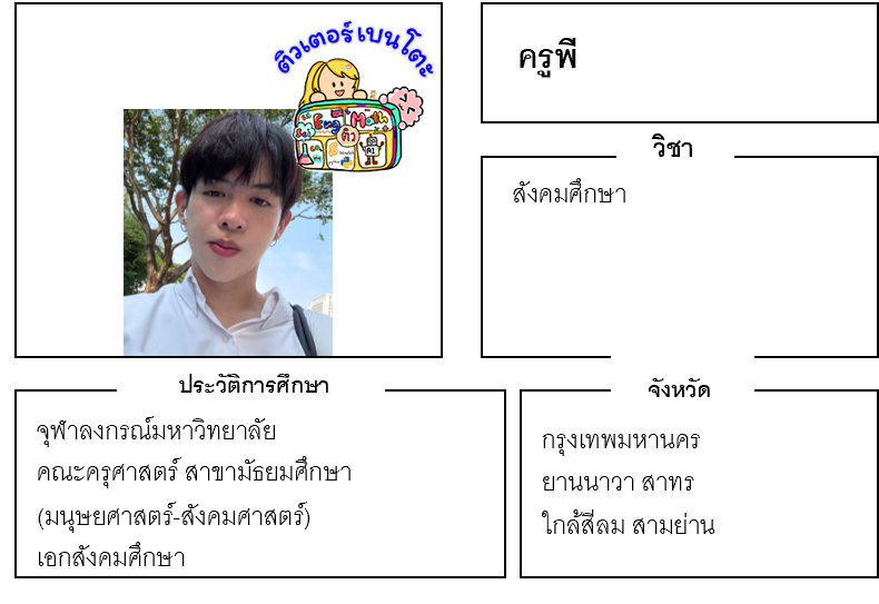 เรียนพิเศษยานนาวา ครูพี 24203 สอนสังคมศึกษา เรียนพิเศษยานนาวา ครูพี 24203 สอนสังคมศึกษา