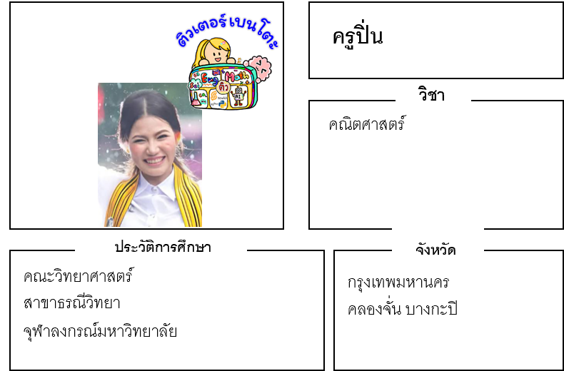 เรียนพิเศษคลองจั่น ครูปิ่น 24231 สอนคณิตศาสตร์