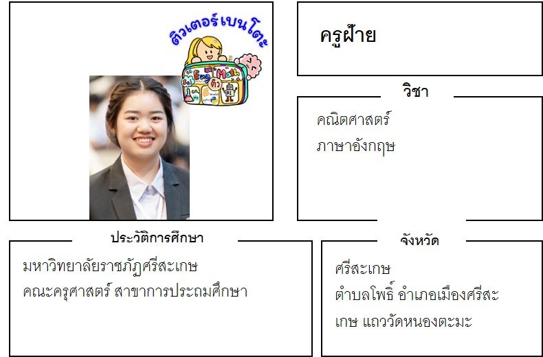 tutorbento ฝ้าย