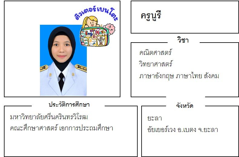tutorbento.com นูรี