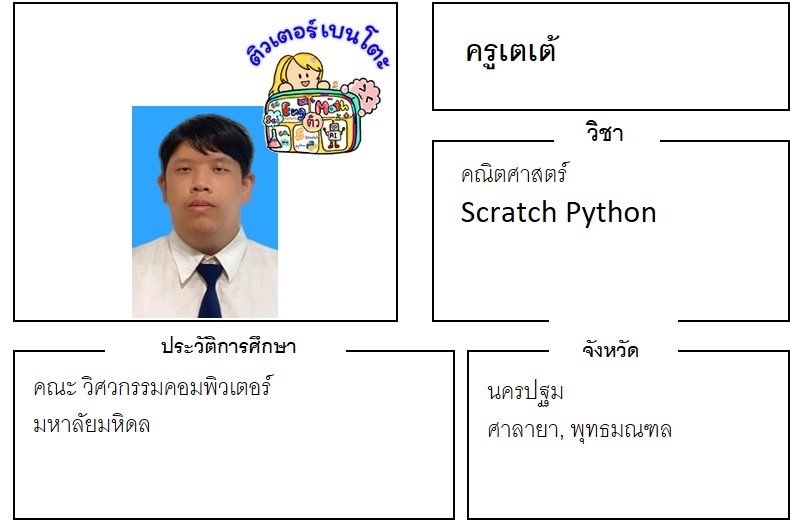 tutorbento.com เตเต้