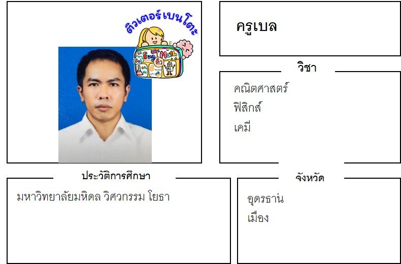 tutorbento.com เบล