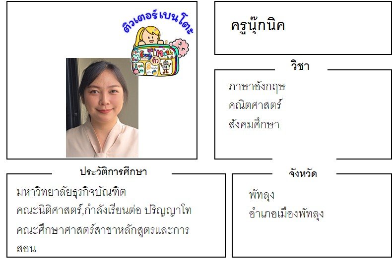 tutorbento.com นุ๊กนิค