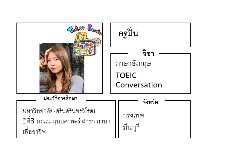 ติวเตอร์เบนโตะ-ปิ่น ติวเตอร์เบนโตะ-ปิ่น