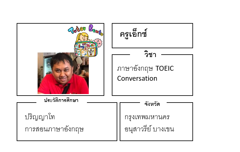 ติวเตอร์เบนโตะ เอ็กซ์ ติวเตอร์เบนโตะ เอ็กซ์