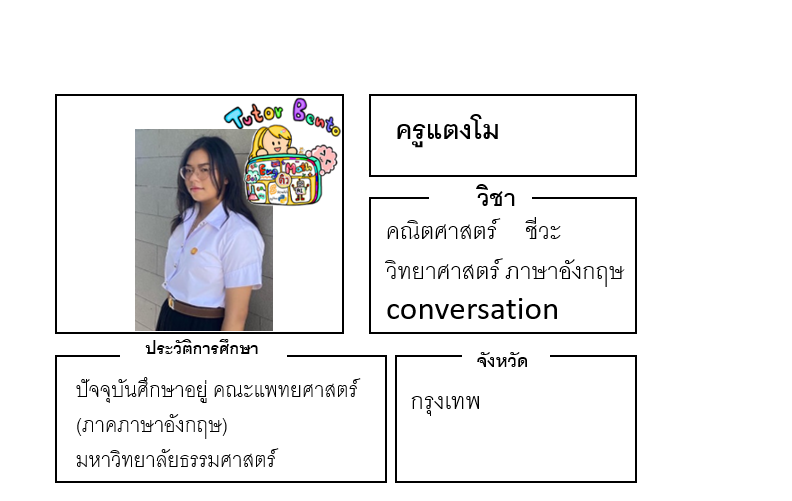 ติวเตอร์เบนโตะ-แตงโม