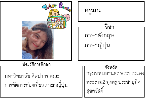 ติวเตอร์เบนโตะ-มน ติวเตอร์เบนโตะ-มน