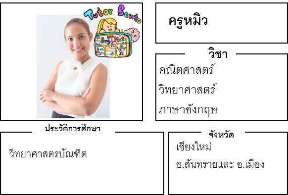 ติวเตอร์เบนโตะ-หมิว ติวเตอร์เบนโตะ-หมิว