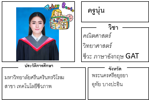 ติวเตอร์เบนโตะ-นุ่น