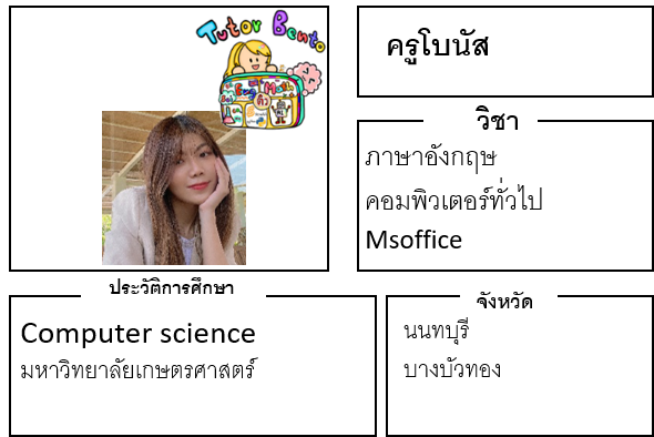 ติวเตอร์เบนโตะ-โบนัส ติวเตอร์เบนโตะ-โบนัส
