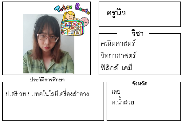 ติวเตอร์เบนโตะ-นิว ติวเตอร์เบนโตะ-นิว