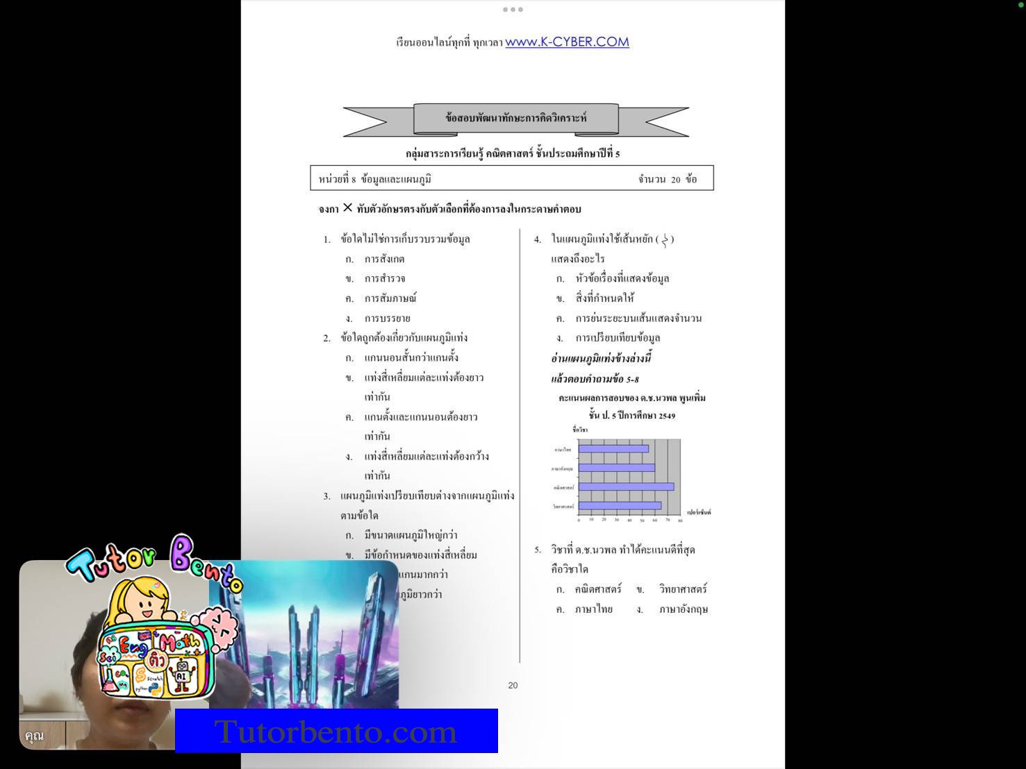 tutorbento.com รีวิว