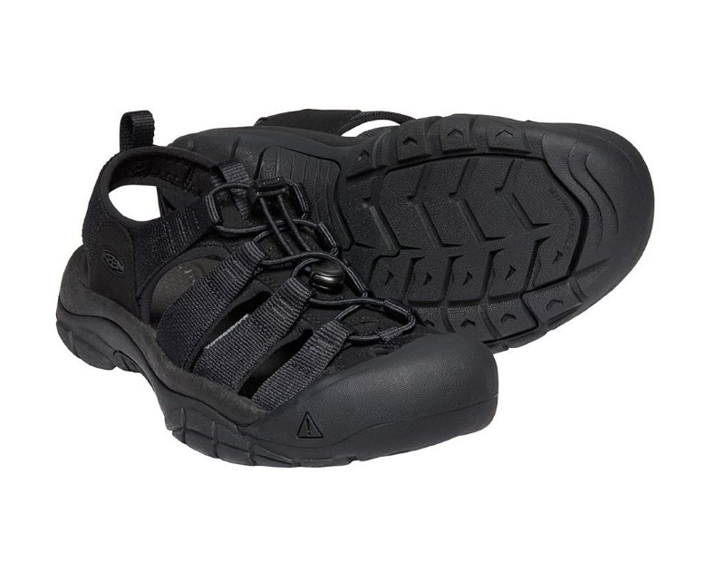 Keen Men's NEWPORT H2 (TRIPLE BLACK) - basecampoutdoorshop