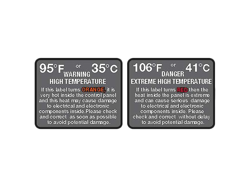 Temperature Sensing Labels
