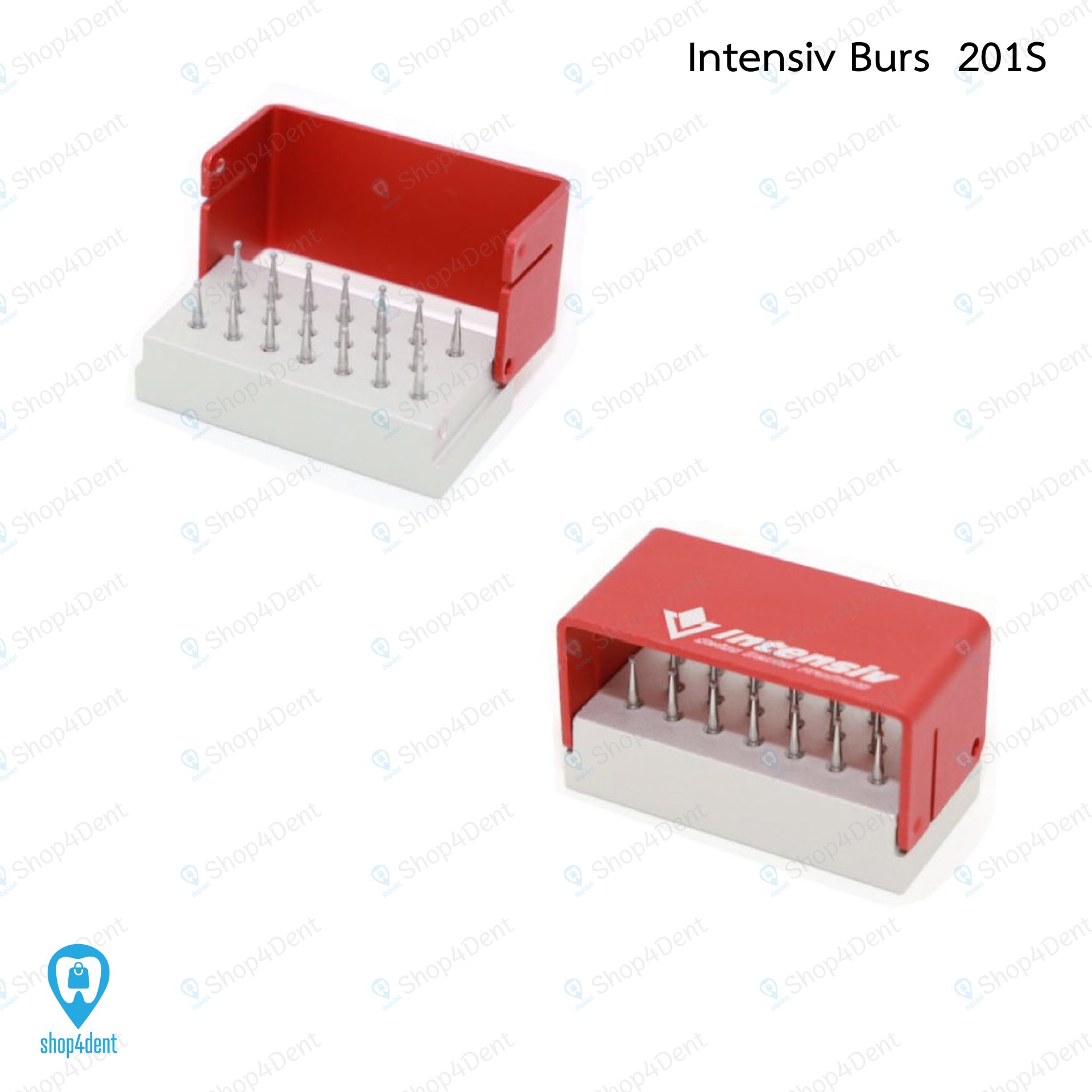 Intensiv Diamaond Burs Tray 20pc. Ref No. 201S (Round)