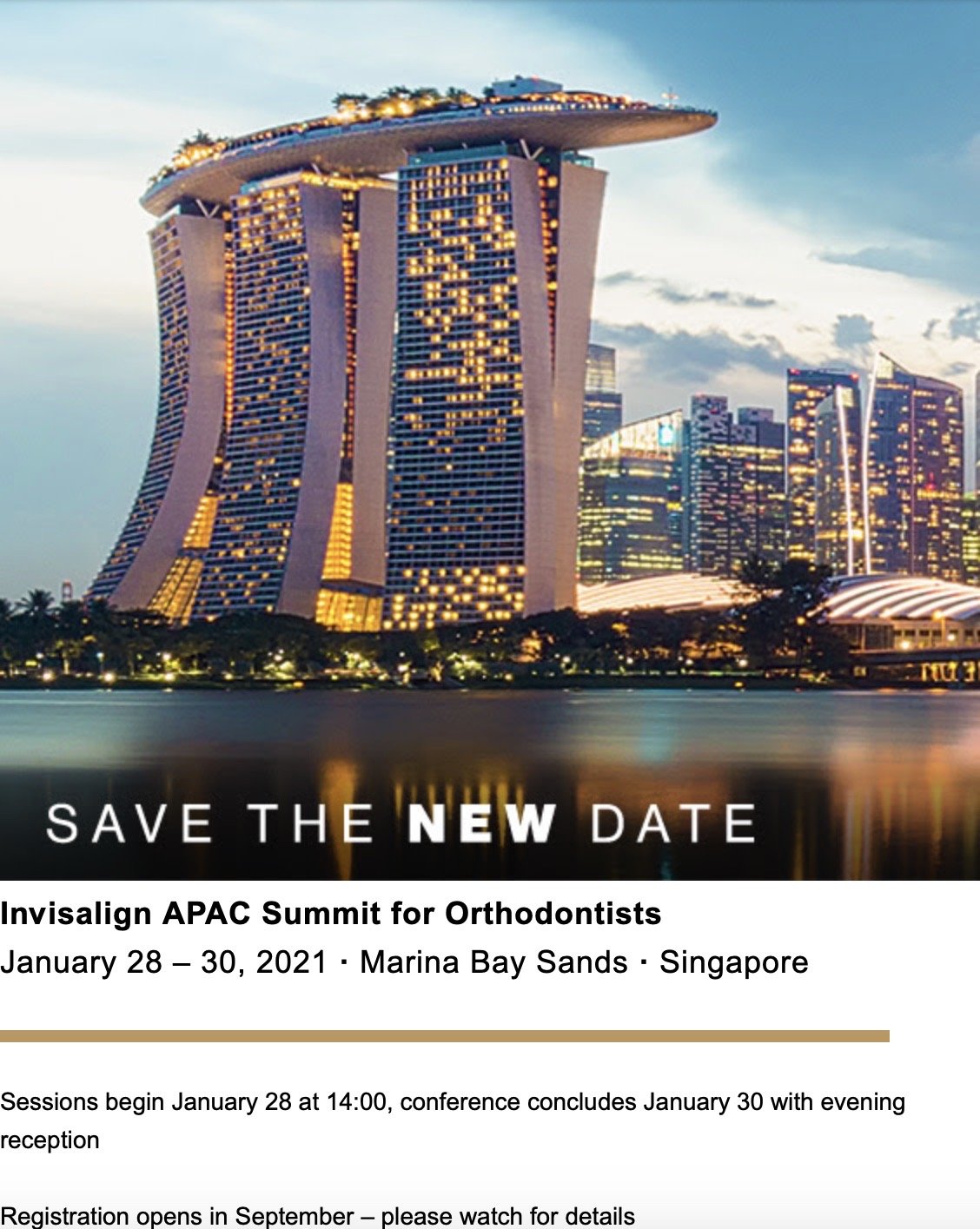Invisalign APAC Summit for Orthodontists