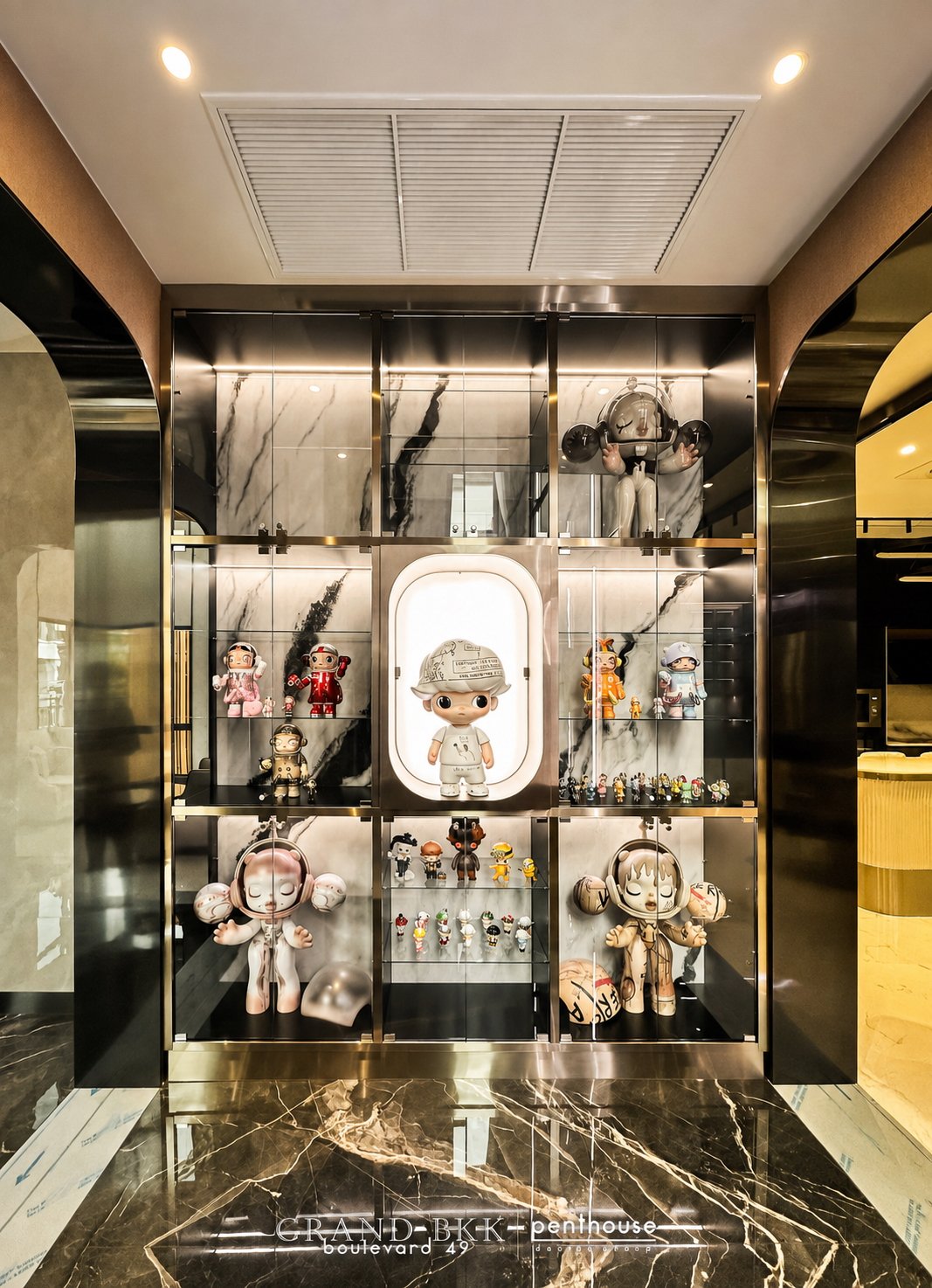 Grand Bangkok Boulevard 49 interior details used to explain drawings, materials and BOQ