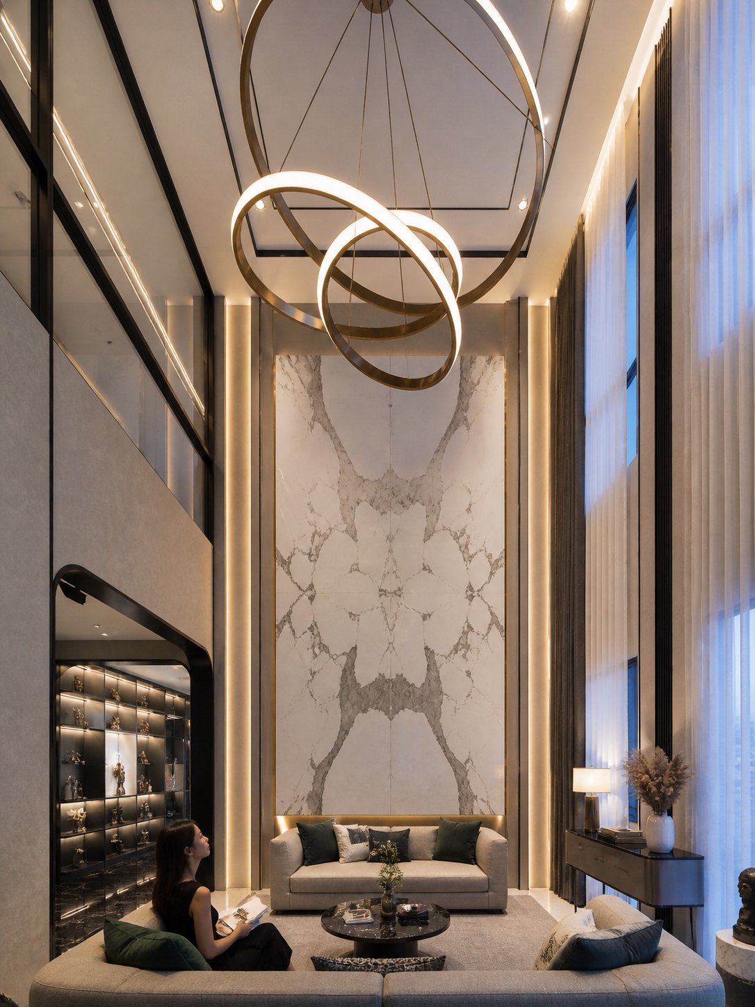 Grand Bangkok Boulevard 49 interior construction and fit-out by Penthouse Design Group
