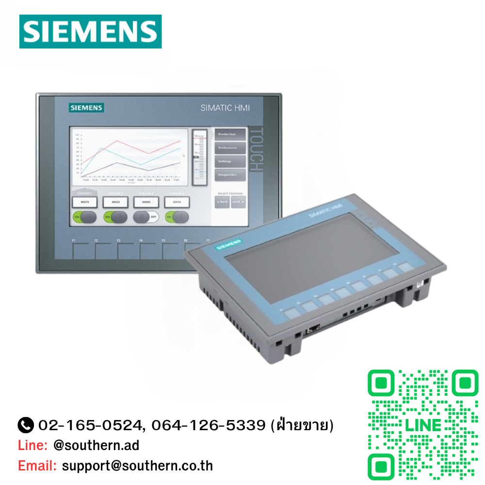 Kp700 Basic SIEMENS HMI KP700 Comfort Model : 6AV2124-1GC01-0AX0 7