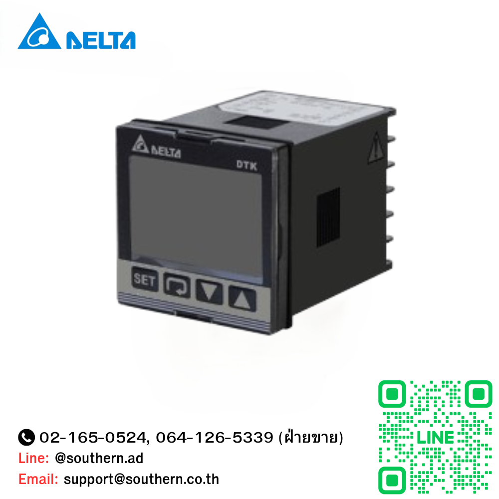 Delta Temperature Controller : DTK4896R12 (Relay 250 V)