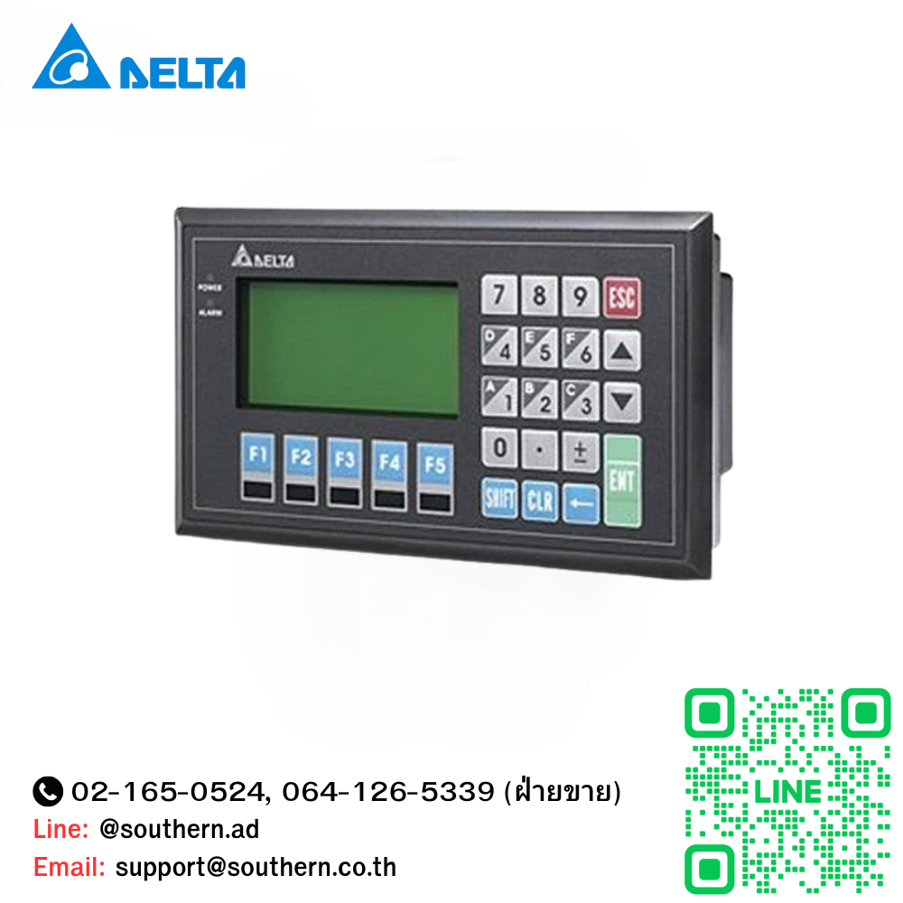 Delta Text Panel Model : TP08G-BT2,RS-232/RS-422 / RS-485, 0 ~ 9 ...