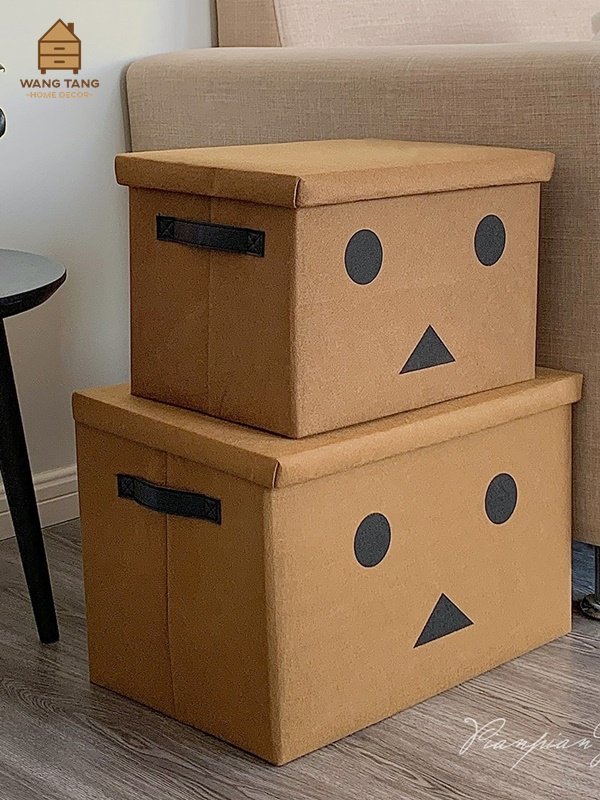 กล่องเก็บของอเนกประสงค์แบบพับได้,กล่องใส่ของในห้องผ้าสักหลาด Danboard (แดนบอร์ด)