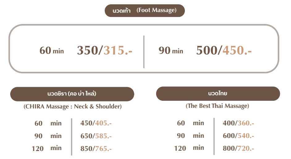 CHIRA Thai Massage Experience