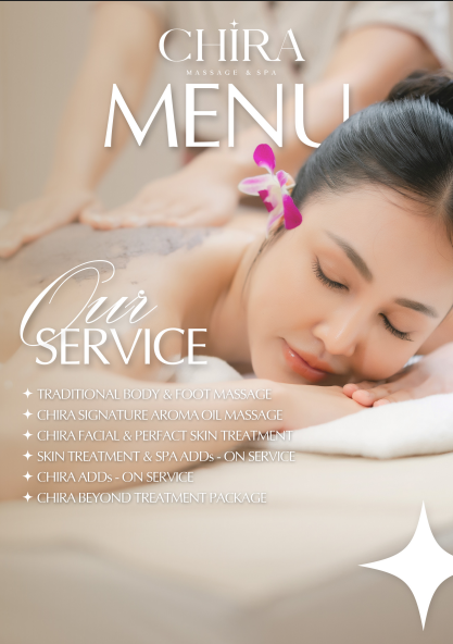 CHIRA Service Menu