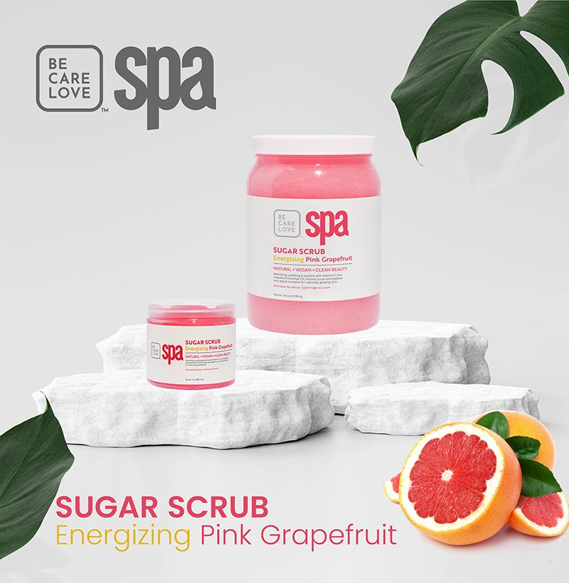 SUGAR SCRUB ENERGIZING PINK GRAPEFRUIT